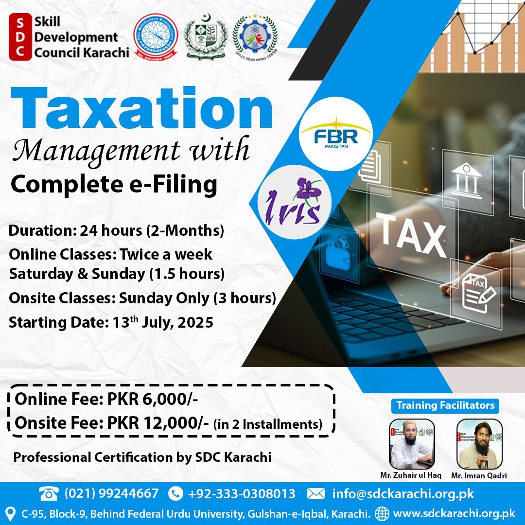 Taxation management with Complete e-filing