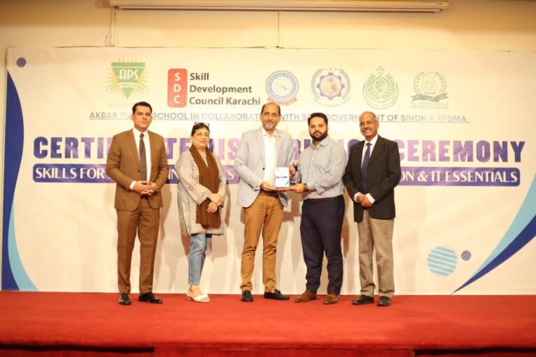 Teachers’ Development Certificate Distribution Ceremony – 2025 Hosted by Akbar Public School in Collaboration with SDC Karachi