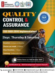 quality control and assurance