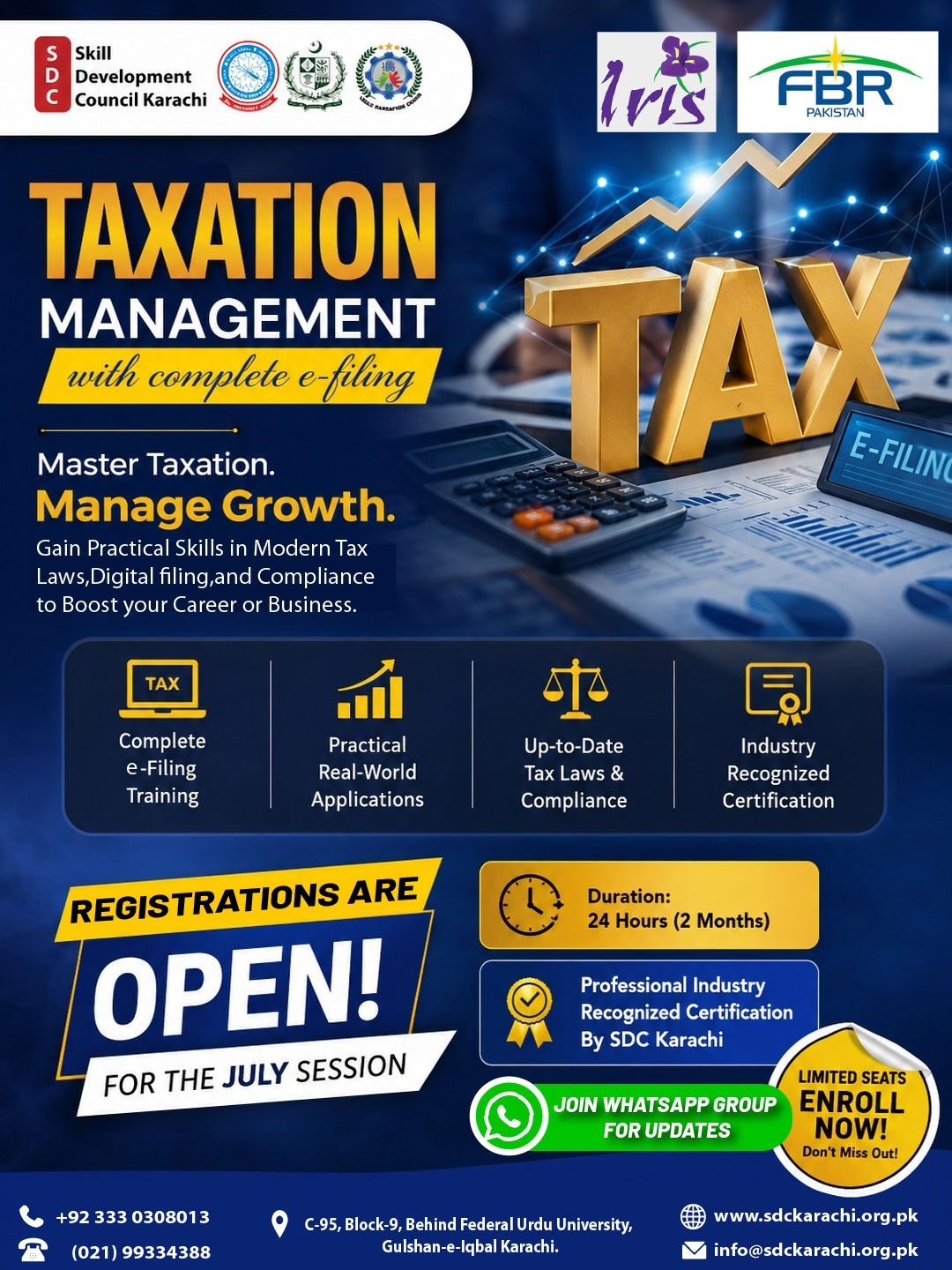 Taxation Management with complete e filing